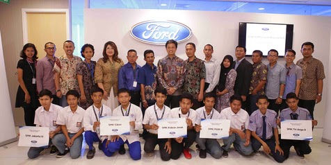 Ford Gulirkan Program Bea Siswa Untuk SMK di Jakarta