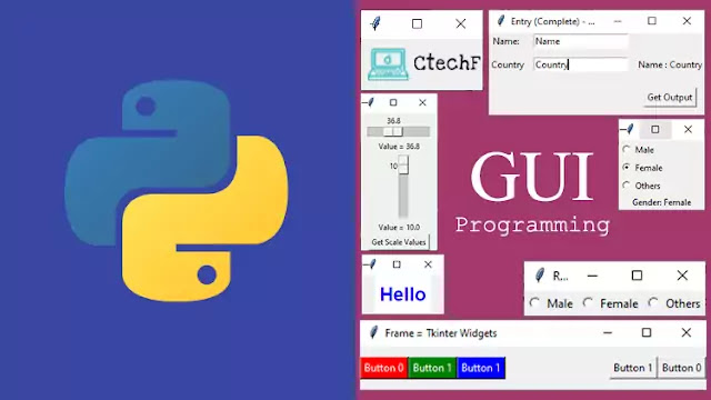 Learn Python GUI Programming Download free Course