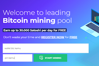 Cara Mining Bitcoin Gratis Di BTConline, Yuk Buruan Daftar