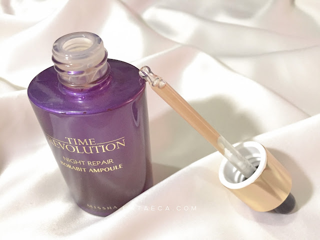 kemasan missha night repair ampoule