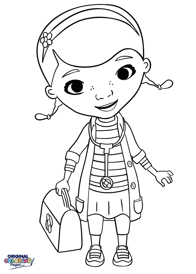 Doc Mcstuffins Coloring Pages
