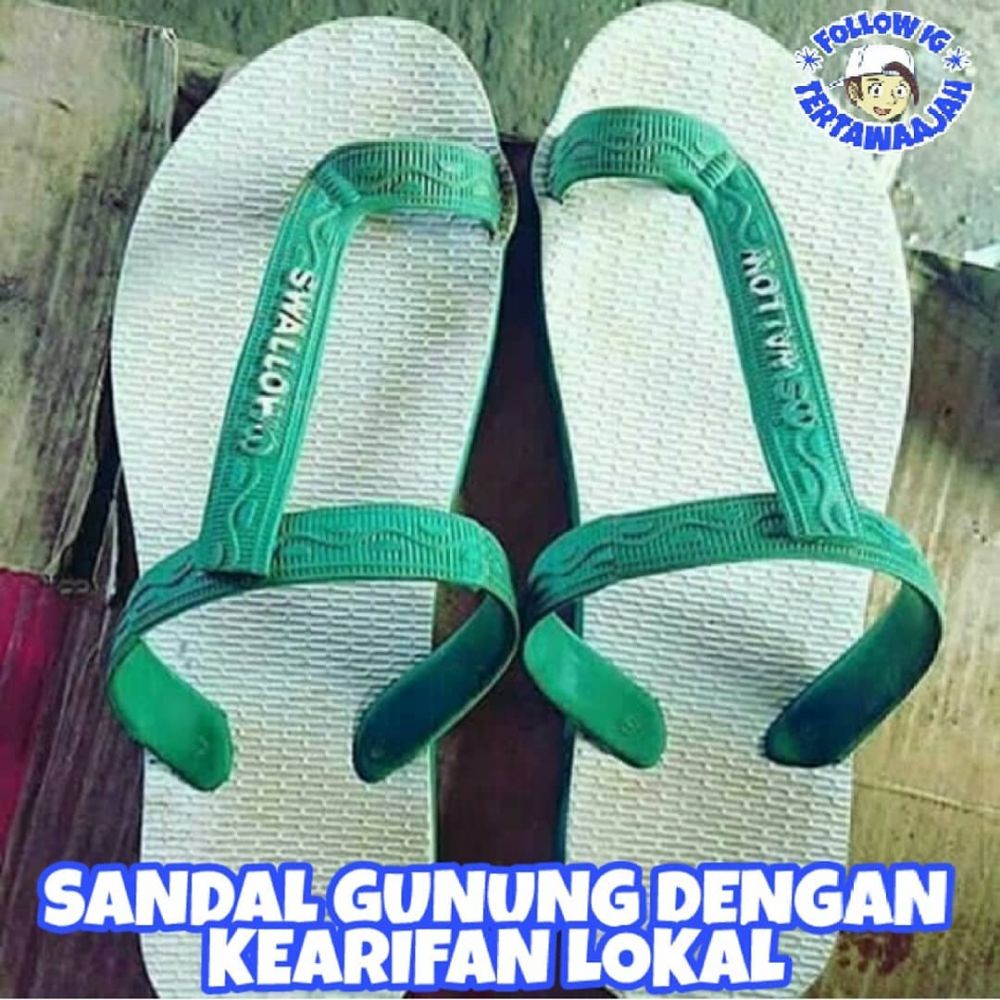 7 Sandal Kelewat Kreatif ala Orang Indonesia Ini Bikin 