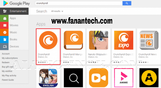 تحميل تطبيق Crunchyroll لمشاهدة الانمي اخر اصدار للاندرويد