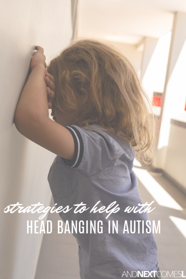 Strategies and tips to help with head banging in autism