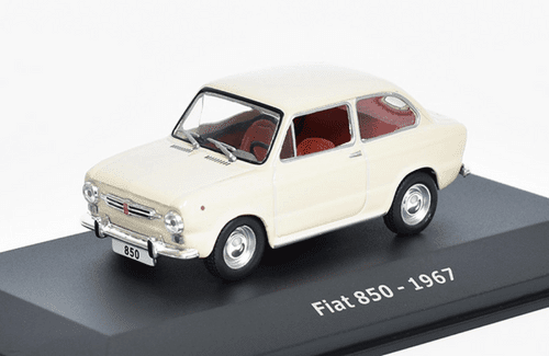 fiat 850 1:43 hachette