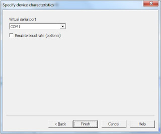 Specify device characteristic