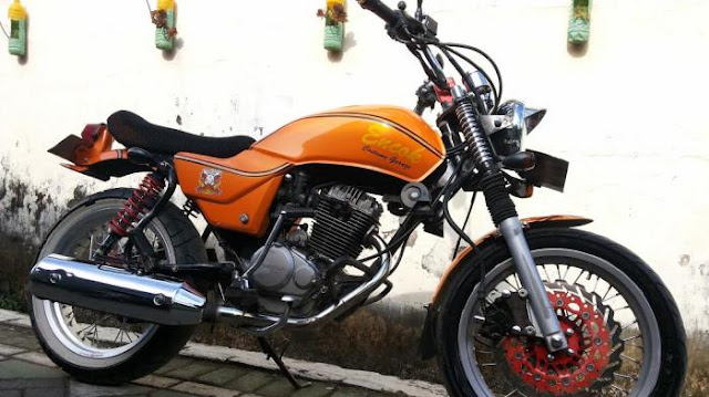 Modifikasi Honda Megapro Jap Style