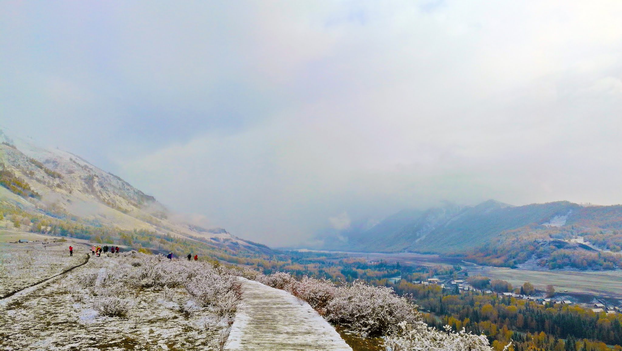 53+ Travel notes pictures of colorful sky and autumn trees-Xinjiang Kanas 7