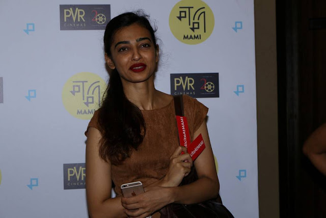 Radhika Apte looking hot in short dress