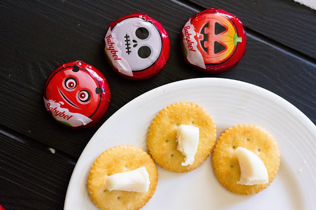 Mini Babybel available at Target the prefect Halloween tasty snack 