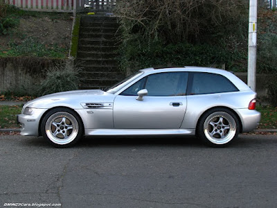 BMW Z3 coupe with 18 inch wheels