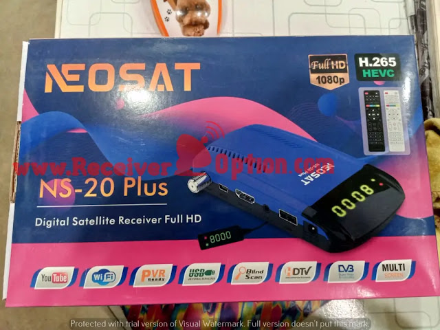 NEOSAT NS-20 PLUS HD RECEIVER NEW SOFTWARE V1.05 OCTOBER 31 2022