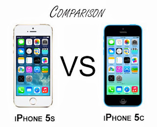 Comparison Between New iPhone 5s and iPhone 5c