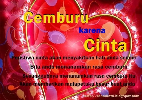 Kata Kata Mutiara Bijak Cemburu Karena Cinta