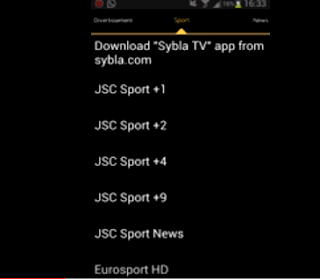 برنامج Syble TV لمشاهدة قنوات التلفزيون على هاتفك المحمول اخر اصدار