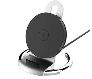 iPhone X Wireless Charger, Muzili Fast Wireless Charging Stand Dock QI Wireless Charger Pad for iPhone 8 Samsung Galaxy S8 Plus S8+ S8 S7 S7 Edge S6 Note 8/5 etc and all QI-Enabled Devices (black) …