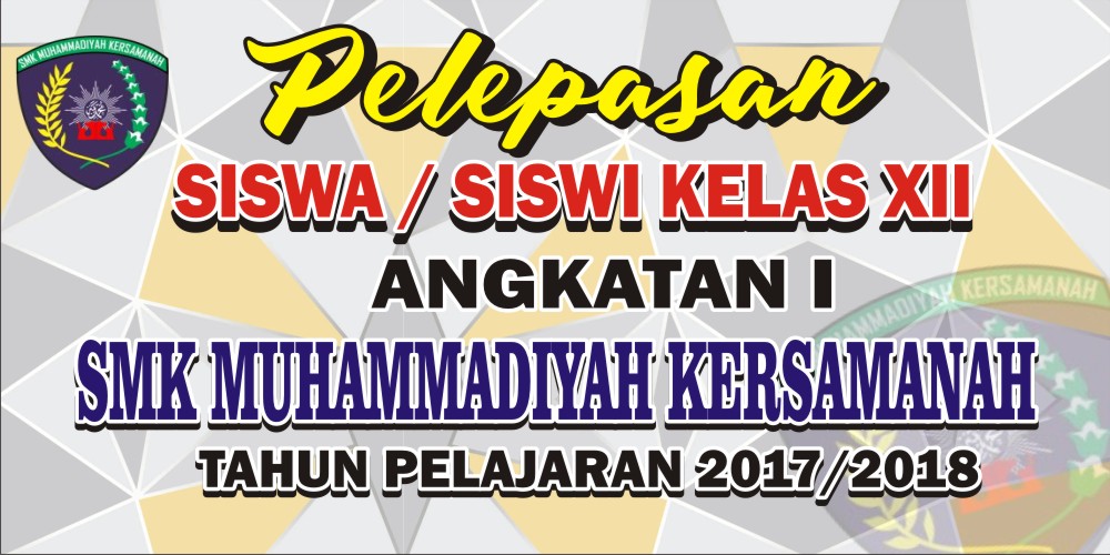 Gambar Spanduk  Perpisahan  Sd desain banner kekinian