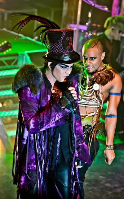 Adam Lambert Performing in London Photos