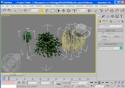 Tutorial Cara Memasukan Pohon 3D Pada Program 3Ds Max 