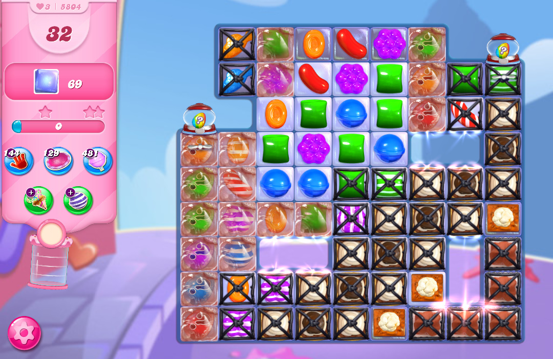 Candy Crush Saga level 5804