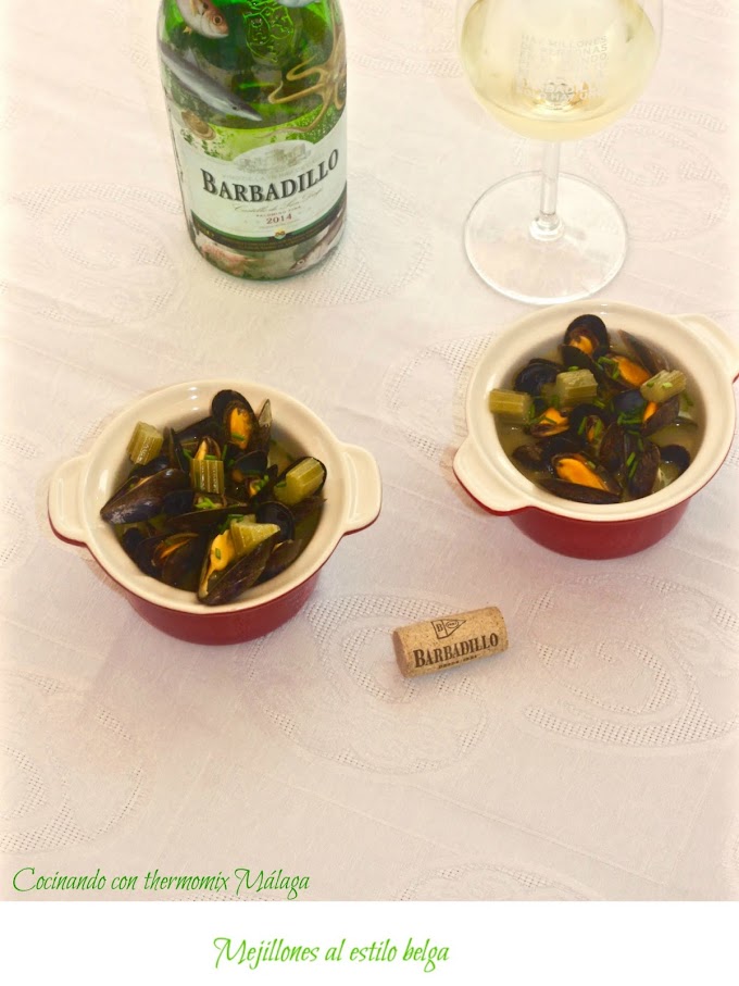 Mejillones al estilo belga