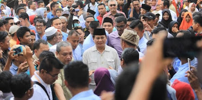 Sambut Prabowo Di Lombok, Warga Korban Gempa Serukan 2019 PAS