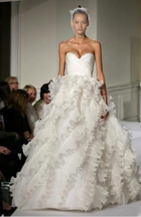 Puffy White Wedding Dress Designs