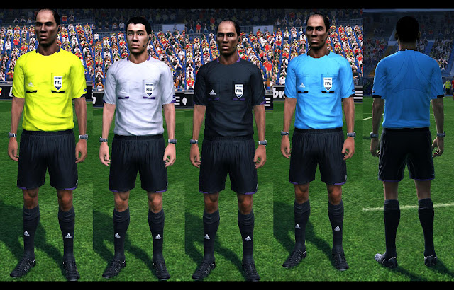 Adidas Referee Kits da EURO 2012 - PES 2012