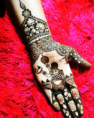 Karwa Chauth Mehndi Design