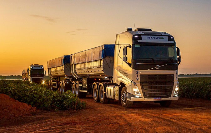AMAGGI amplia frota com 440 caminhões Volvo