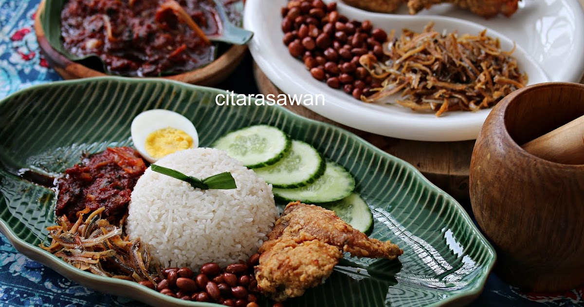 Resepi Nasi Lemak Mentega - Surat Rasmi G