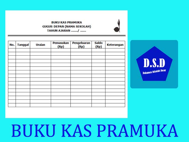 CONTOH BUKU KAS PRAMUKA