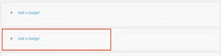 Click on Add a Gadget button