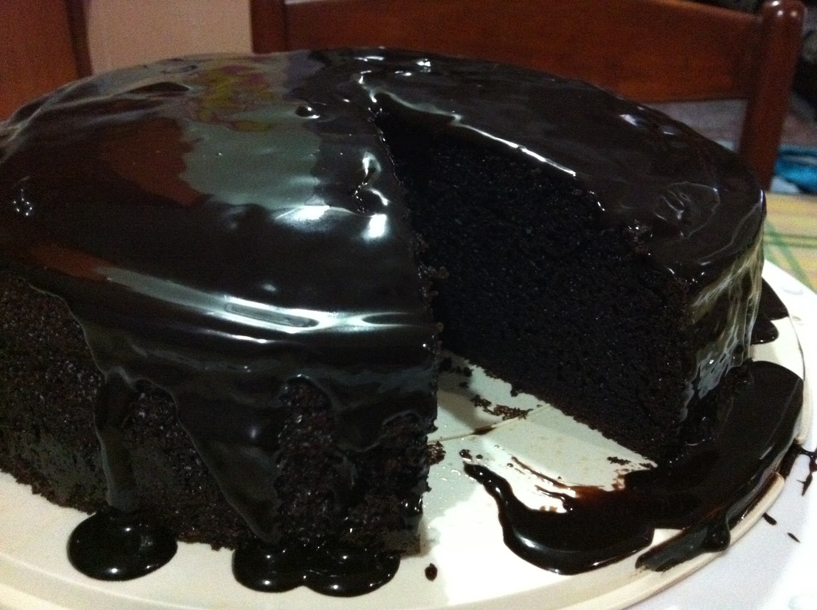A RecipeTester: Kek Coklat (beryogurt)