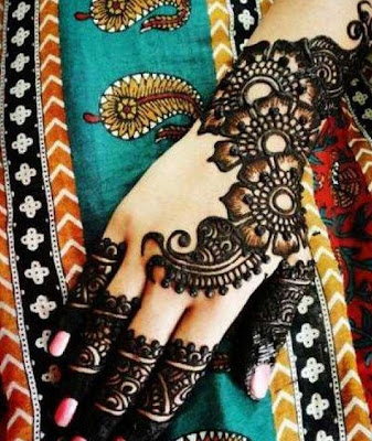 Designs For Bride Arabic Mehndi