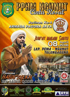 HABIB SYECH DI TULUNGAGUNG BERSHOLAWAT