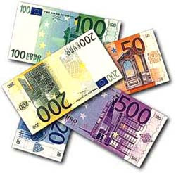 Euros a voar?