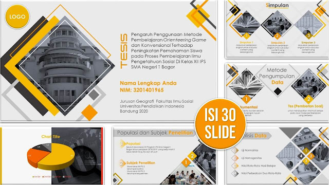 Template PowerPoint Sidang Tesis