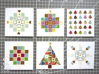 Upcycled Christmas Cards by Esselle Crafts