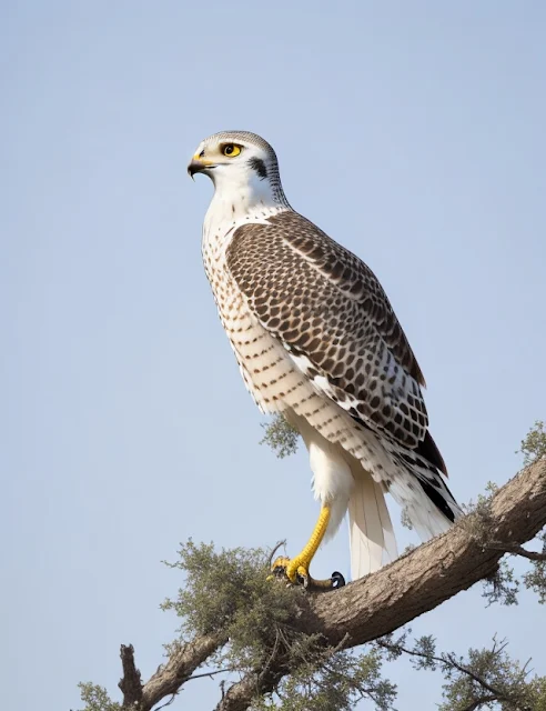 How many species of Falcon? The part one  wikipidya/Various Useful Articles The Falcon The Peregrine Falcon The Gyrfalcon The Pygmy Falcon The Prairie Falcon The Grey Falcon The Brown Falcon The Aplomado falcon The Red-footed Falcon The Saker Falcon The Black Falcon