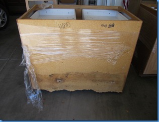 bad back of cupboard