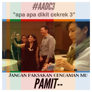 Meme Lucu Ahok dan Dian Sastro 13 Mei 2016