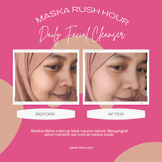 Review Maska Rush Hour Daily Facial Cleanser