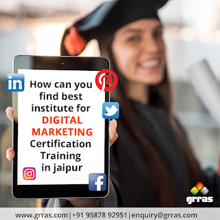 How can you find the best Institute for Digital Marketing Certification Training in Jaipur?