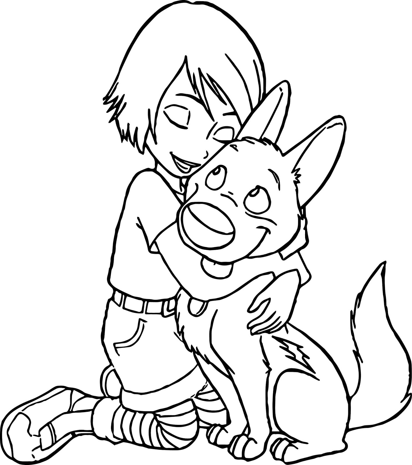 Bolt Coloring Pages for Kids - colours drawing wallpaper