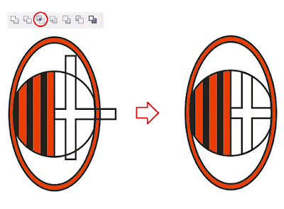 Tutorial Membuat Logo AC Milan dengan CorelDRAW X4