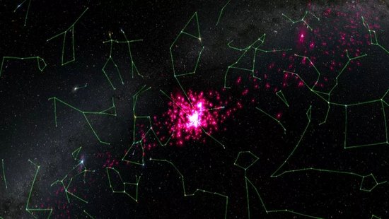 L'ammasso stellare delle Iadi, situato nella testa del Toro, viene lentamente strappato da un mostro invisibile.