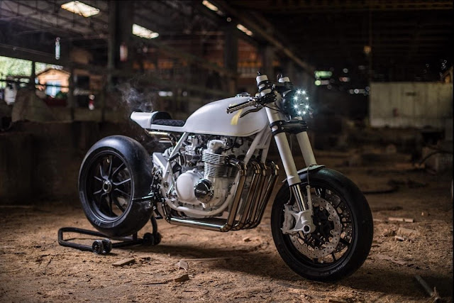 Honda CB500 By Duke Motorcycles Hell Kustom