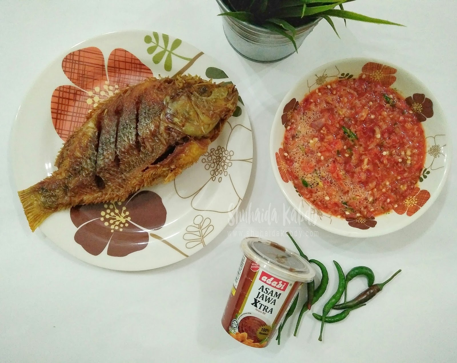 Resepi Ikan Talapia Goreng Berlada - Shuhaida Kabdy