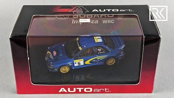 Zdjęcie modelu 1:43 AUTOart Subaru Impreza S5 WRC, Rally Monte Carlo 1999, Burns